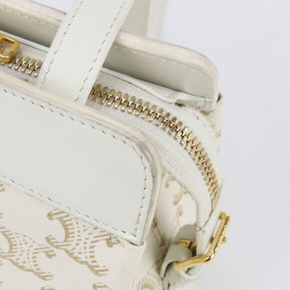 CELINE White Shoulder Bag - Picture 4 of 9